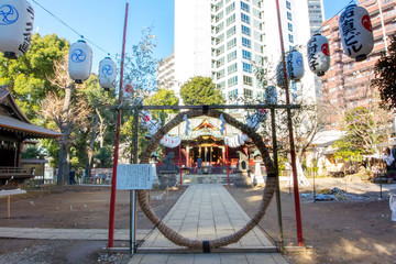 Naklejka premium 金王八幡宮