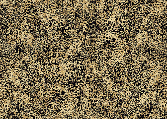 Leopard skin pattern design. Cheetah  skin spots print vector illustration background. Wildlife fur skin design illustration for print, web, home decor, fashion, surface, graphic design