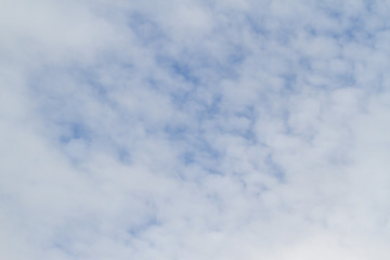 Beautiful sky view white clouds.