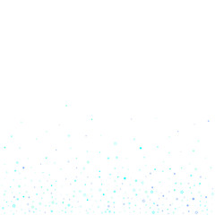 Blue, cyan, turquoise glitter stars confetti