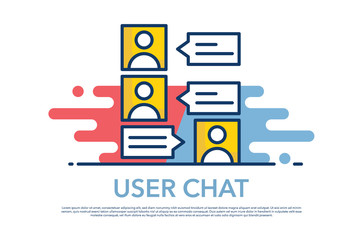 USER CHAT ICON SET