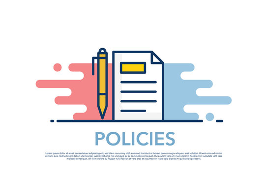 POLICIES ICON CONCEPT