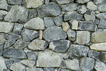 A wall of old stones