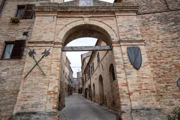 Fototapeta na wymiar Medieval gate
