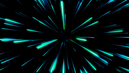 Particle or space traveling. Particle zoom background