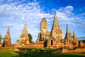 Fototapeta premium Wat Chaiwatthanaram temple, Ayutthaya, Thailand