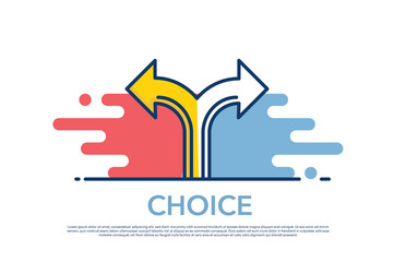 CHOICE ICON CONCEPT