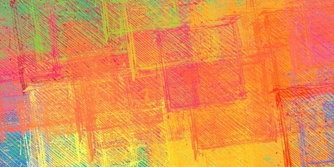 Artistic sketch backdrop material. Abstract geometric pattern. Chaos and random. Modern art drawing painting. 2d illustration. Digital texture wallpaper. 