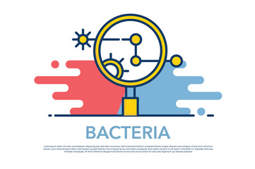 BACTERIA ICON CONCEPT