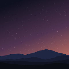 night sky background wallpaper design