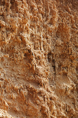 Rough clay surface