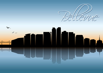 Fototapeta premium Bellevue skyline - Washington, United States of America, USA