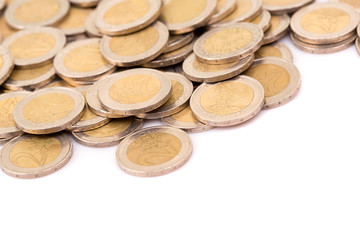 euro coins