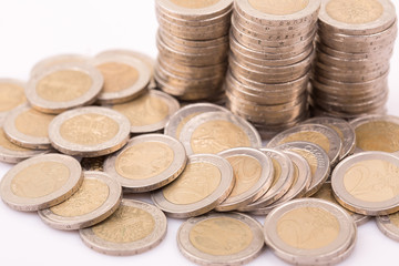 euro coins