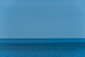 Fototapeta premium Panorama of the Baltic Sea on the Coast of Latvia