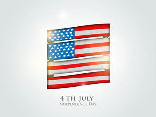 4th of July, American Independence Day Background.