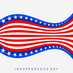 4th of July, American Independence Day Background.