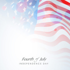 4th of July, American Independence Day Background.