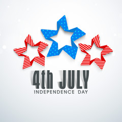 Obraz premium 4th of July, American Independence Day Background.