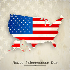 4th of July, American Independence Day Background. 