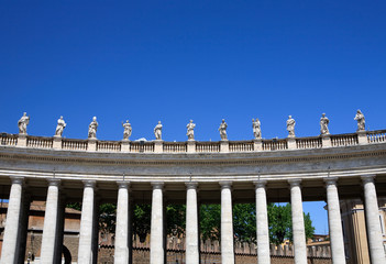 Architecture in St Marks Square, Vatican City
