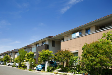 東京近郊の住宅街