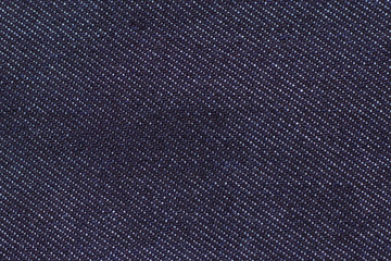 Texture textile jean bleu marine