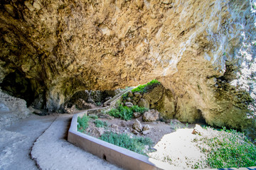 Die römische Grotte Grotta di Maternia in Capri, Italien