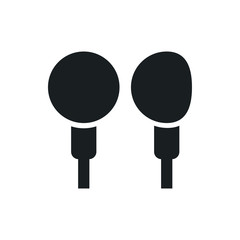 earphones vector icon