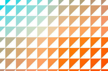 Obraz premium Illustration of abstract Orange horizontal low poly background. Beautiful polygon design pattern.