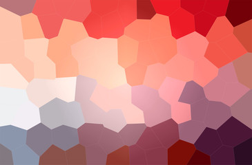 Fototapeta na wymiar Abstract illustration of red Big Hexagon background