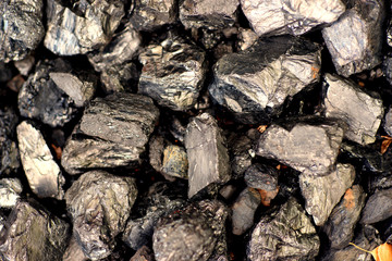 Coal fossil fuels close-up -Concept Energy