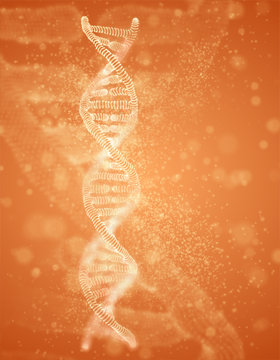 vector abstract element. scientific research and treatment of diseases. DNA