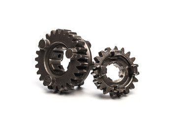 Various car parts and accessories, isolated on white background - Image