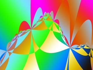 Background image. Portrait of birational transformation of projective plane