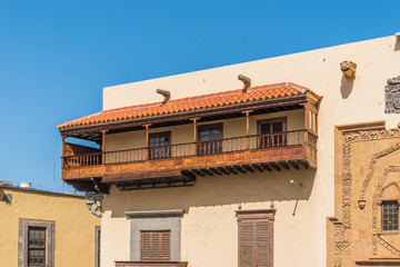Fototapeta na wymiar Columbus House in Las Palmas de Gran Canaria, Spain.