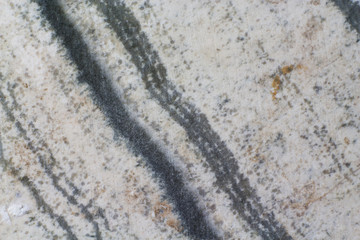 Texture of natural mineral skarn with marks of polishing macro