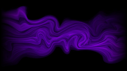 Dark purple abstract fluid flow gradient with geometric lines