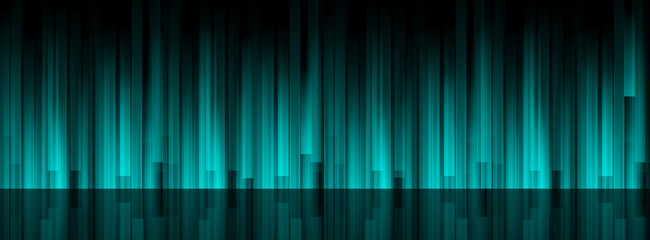 Lines abstract turquoise light background