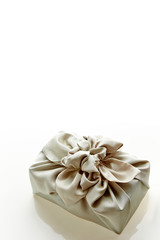 Korean traditional wrapping bag on white background