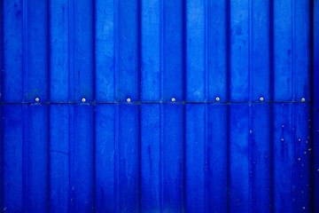 texture background metal blue old wall with rust