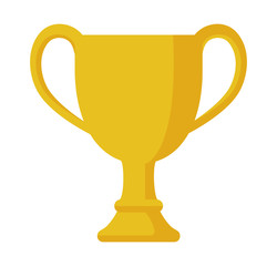 Trophy / award / winners cup flat vector icon