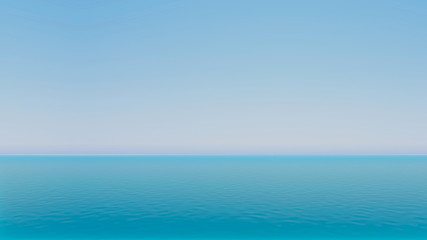 Obraz premium Background cloudy landscape over the sea