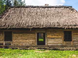 Old abandoned house in the countryside