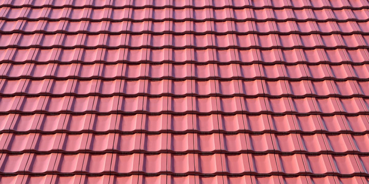 Dachziegel, rot, Hintergrund
