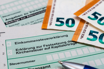 Finanzamt Einkommensteuerklärung Deutschland