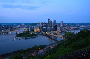 Pittsburgh by night!