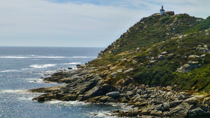 Fototapeta na wymiar Cies Islands. Atlantic National Park. Vigo. Galicia,Spain