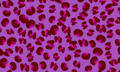 Leopard print. Animal skin pattern.