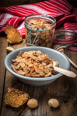 Bowl of cereals.
